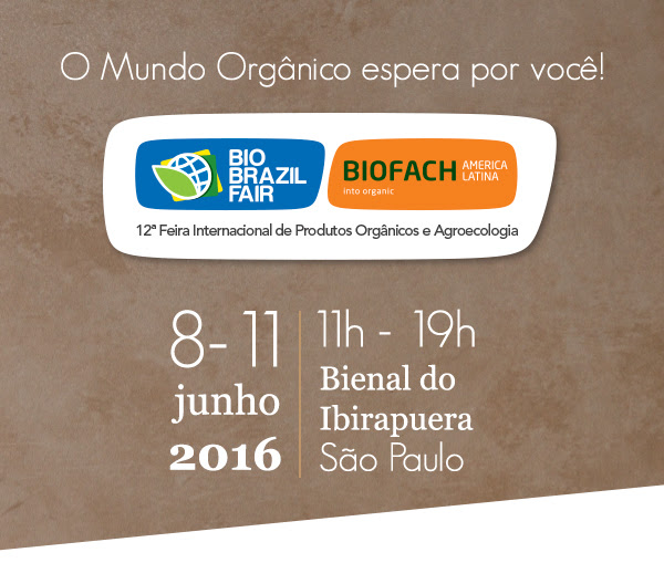 Vem aí a 12ª Bio Brazil Fair 2016